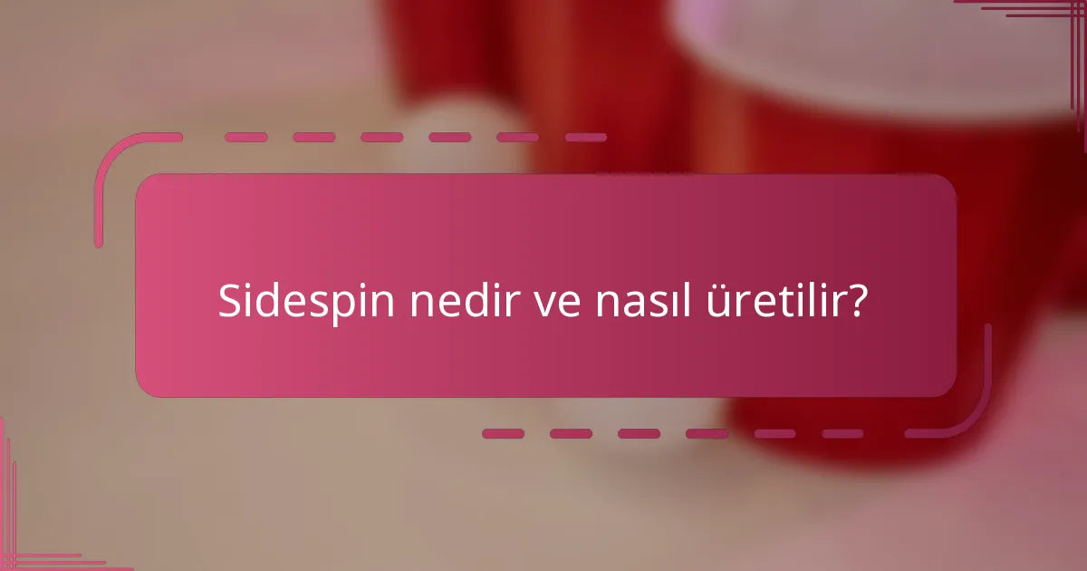 Sidespin nedir ve nasıl üretilir?